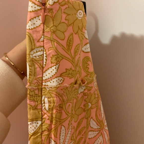Pink and Brown Floral Print Skirt - Banana Republic - Picture 4 of 7